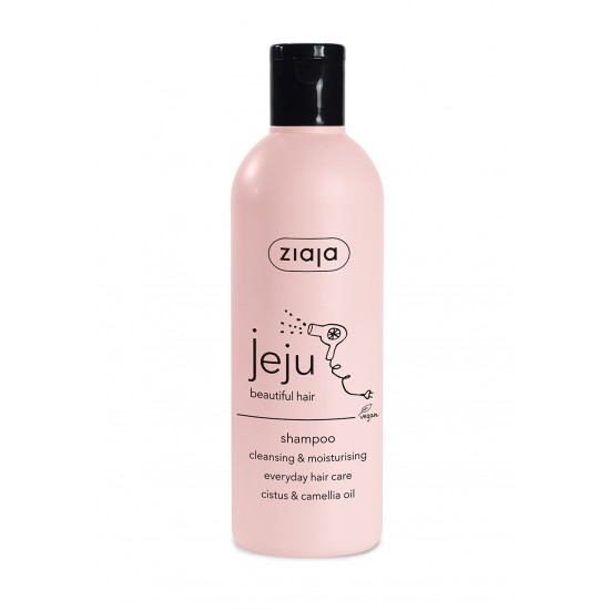 jeju pink line - ziaja - cosmetics - Jeju pink line hair & scalp shampoo 300ml    COSMETICS